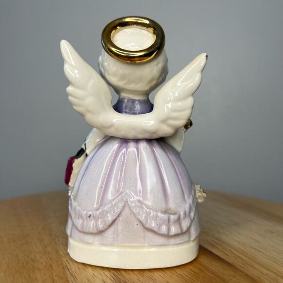 Vintage FINE A QUALITY Japan September Birthday Angel Books Figurine - Picture 7 of 11